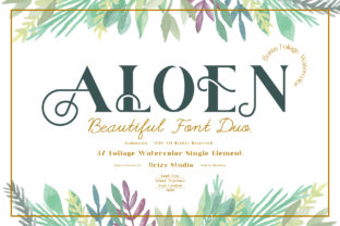 Aloen Duo: A Display Font That Elevates Every Craft Project