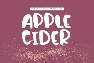 Apple Cider: A Handwritten Font That Brings Your Crafts to Life
