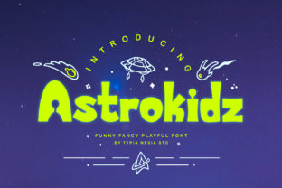 Astrokidz: A Font That Brings Futuristic Playfulness to Your Branding