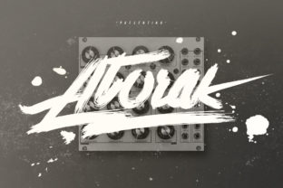 Atorak: A Bold Display Font for Creative Makers