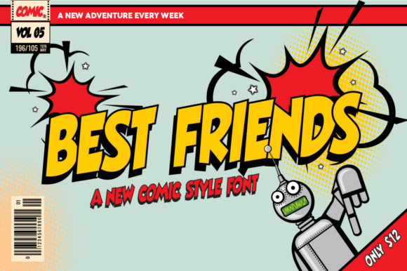 Best Friends: A Font for Playful Editorial Design