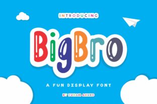 BigBro: A Display Font That Adds Whimsy and Authenticity to Your Web Design