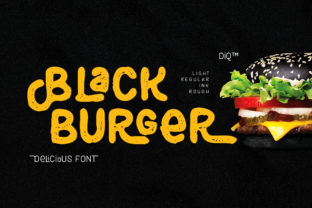 Black Burger: The Font That Elevates Your Brand’s Visual Identity