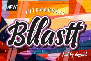 Bllastt: The Font That Adds Personality to Every Craft Project