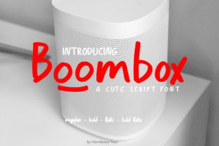 Boombox: A Font That Brings Whimsy to Your Craft