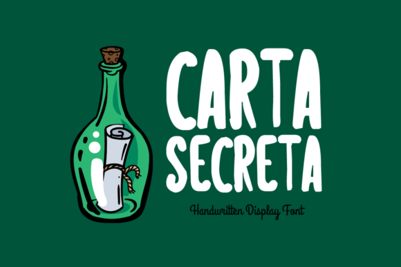 Carta Secreta: A Whimsical Display Font for Creative Projects