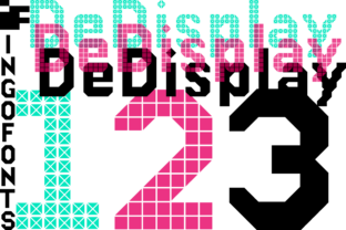 DeDisplay: A Bold Typeface for Dynamic Campaigns