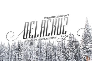 Delacruz: The Bold Display Font That Elevates Your Digital Brand