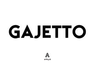 Gajetto: A Modern Sans Serif Font for Creative Crafters and Designers