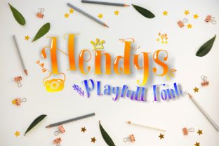 Hendys Font for a Playful and Professional Brand Look