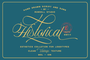 Historical Duo: A Timeless Font Pair for Creative Product Design