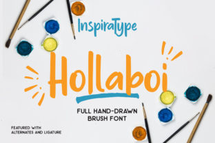 Hollaboi: A Playful Font for Creative Crafters and Product Makers