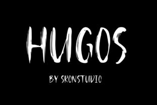Hugos: A Handwritten Font with a Dark Twist for Branding
