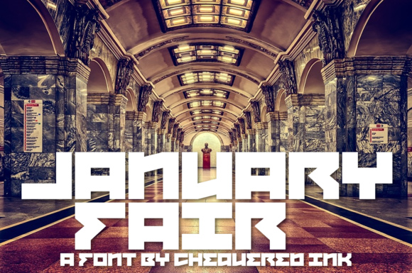 January Fair: A Display Font for Bold Branding and Creative Expression