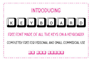 Keyboard Font for Bold Digital Branding and Eye-Catching Designs