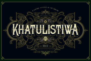 Khatulistiwa: A Retro Font for Bold Branding