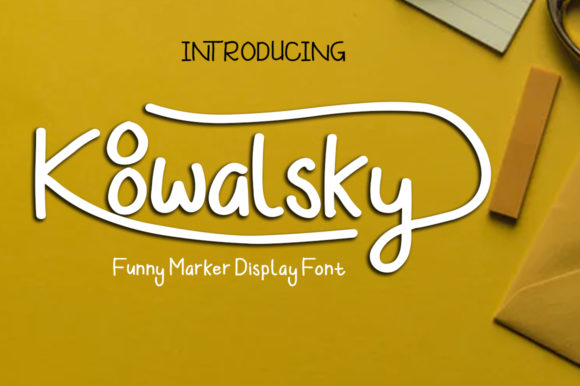 Koowalsky: The Bold Display Font That Elevates Campaigns
