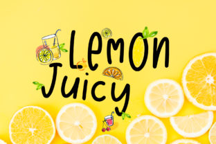 Lemon Juicy: A Display Font That Elevates Your Web Design
