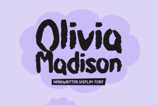 Olivia Madison: A Playful Yet Elegant Display Font for Creative Branding