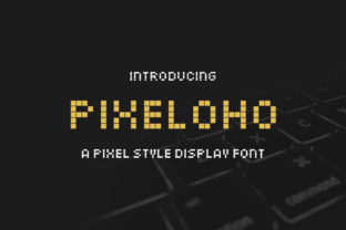 Pixeloho: A Font for Modern Editorial Design