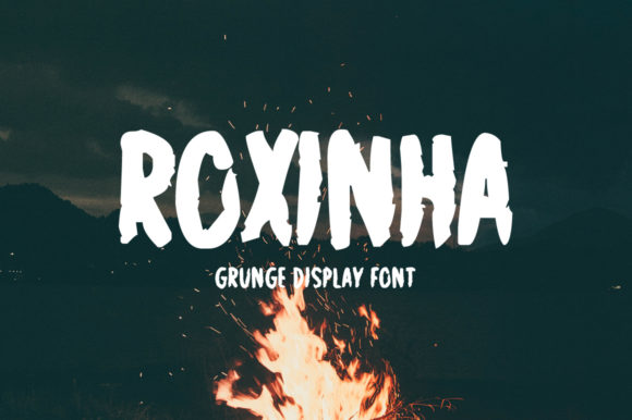 Roxinha: The Grungy Font That Elevates Your Digital Brand