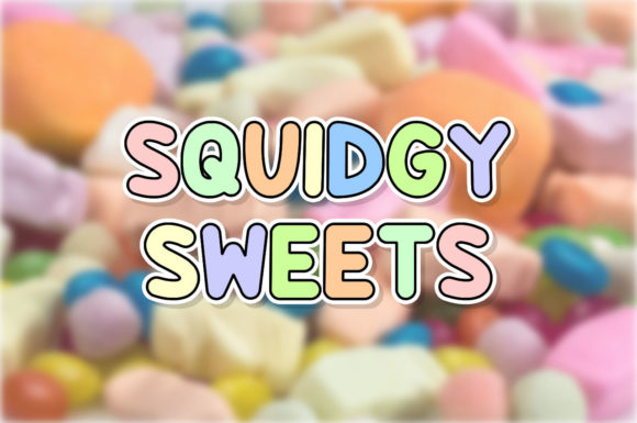 Squidgy Sweets: A Font That Brings Your Creations to Life