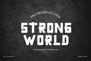 Strong World: A Font for Modern Editorial Design
