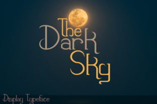 The Dark Sky: A Powerful Display Font for Branding and Design