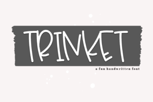 Trinket: A Whimsical Handwritten Font for Creative Crafters