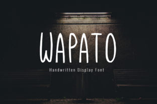 Wapato: A Display Font for Editorial Design and Creative Branding